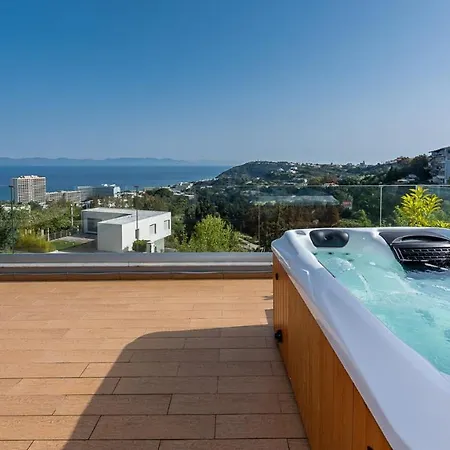 Appartement Flyviewflatsgold Privatehottub With Seaview Ixia (Rhodes)
